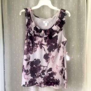 Ann Taylor LOFT Lined Tank Blouse - M